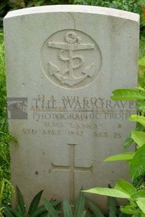 TRINCOMALEE WAR CEMETERY - WILCOX, HARRY ALFRED